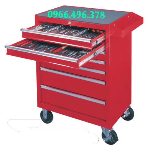 Tủ đồ nghề 7 ngăn kéo 188 chi tiết chuyên dùng cho sửa chữa otô