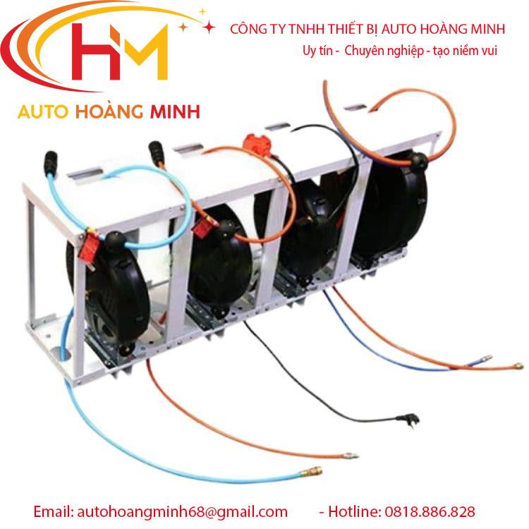 Lợi ích, công dụng cuộn dây hơi tự rút chuyên nghiệp dùng trong mọi lĩnh vực