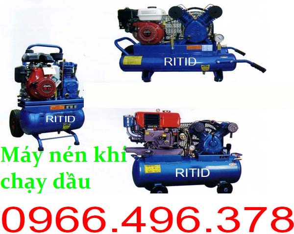 Máy nén khí đầu nổ chạy dầu diesel – 10HP – 500L