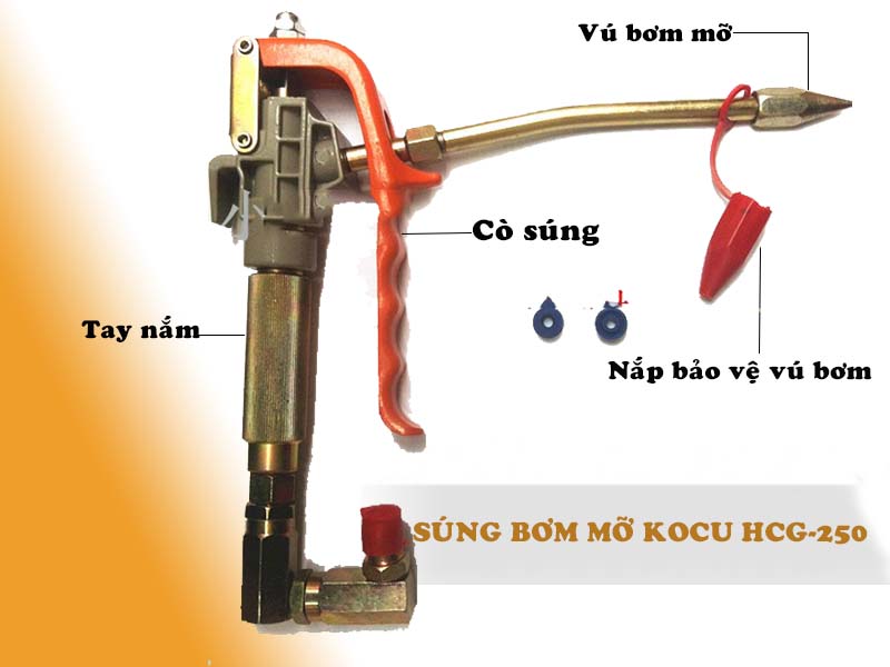 Súng bơm mỡ HCG-250