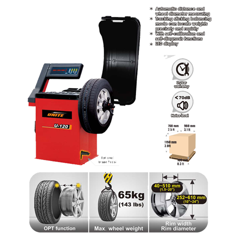 Máy cân bằng lốp du lịch U-120