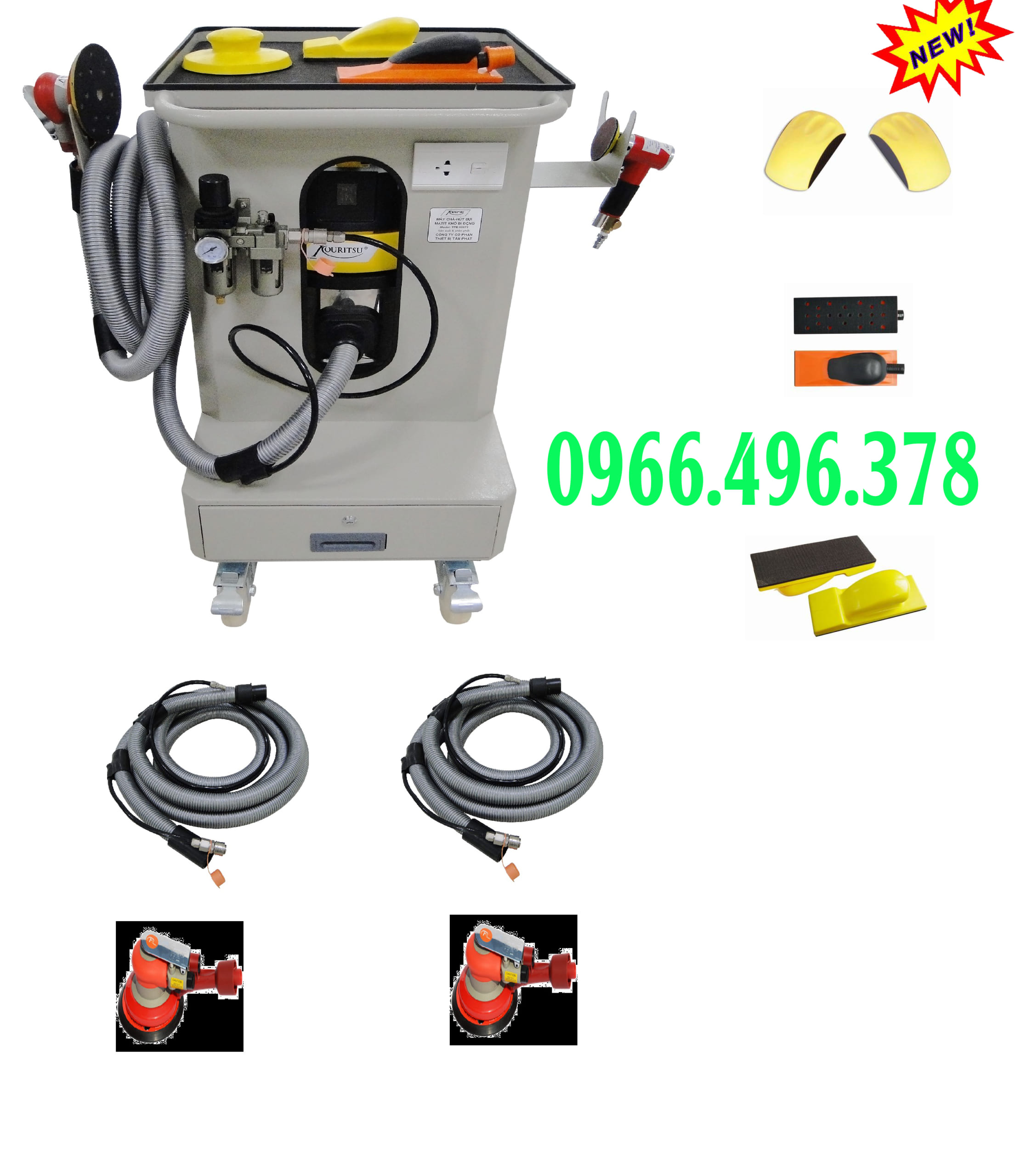 Máy chà matít hút bụi di động tổng hợp
