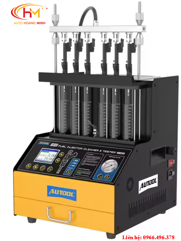 Máy Vệ Sinh Và Kiểm Tra Kim Phun Điện AUTOOL CT500
