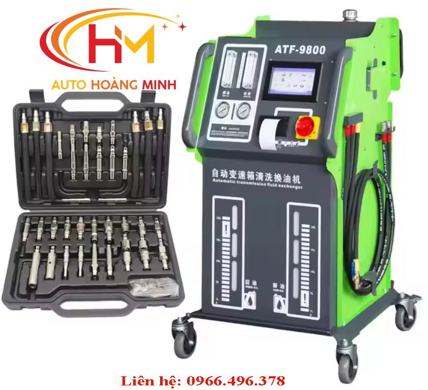 Máy thay dầu hộp số tự động tuần hoàn – ATF9800