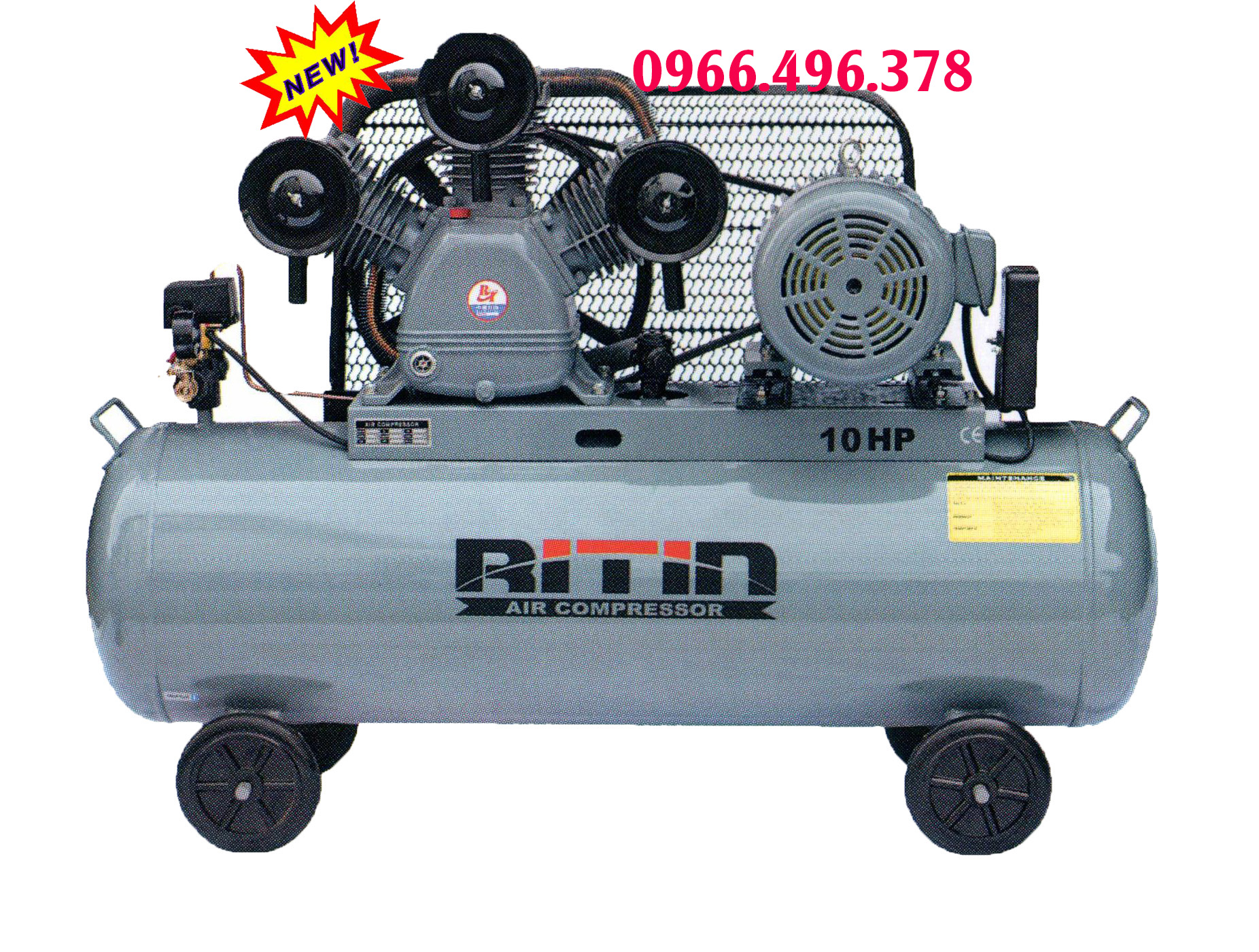 Máy nén khí pitong 10 HP (7,5kw)