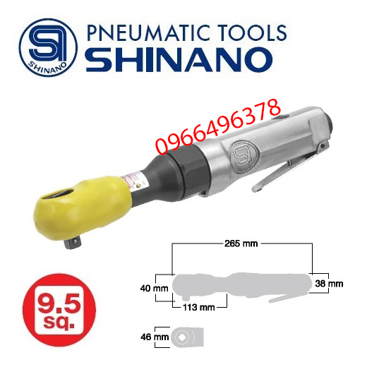 Súng vặn ốc tay ngang 3/8” Shinano