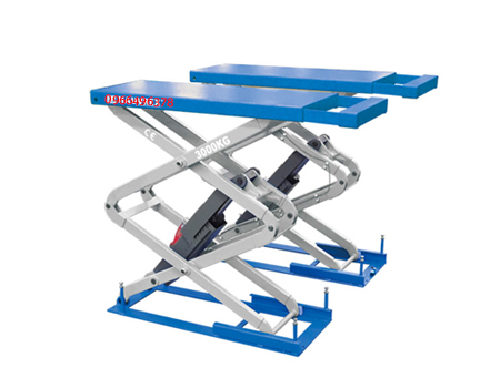 Cầu nâng cắt kéo nâng bụng dạng ngắn 3 tấn,3.5 tấn