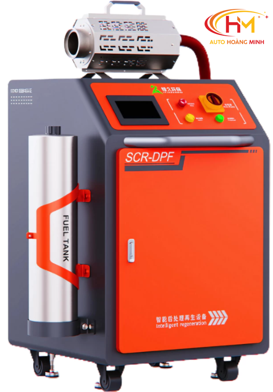Máy Súc Rửa Carbon Muội Than Bầu Lọc Khí Xả SCR/DPF